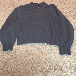 Dark gray 1/4 zip pullover